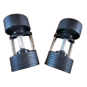 Fitne palestra Set di pesi regolabile <span class=keywords><strong>manubri</strong></span> palestra attrezzatura popolare per esercizi toracici 32KG 36KG 40KG 80lbs manubrio regolabile - Product Image 4