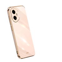 Étui de téléphone portable plaqué or étui en TPU galvanisé pour Huawei Honor 300 5G/300 Pro 5G/300 Ultra 5G accessoires de téléphone portable