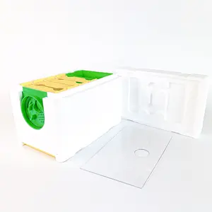 CHINABEES EPS Abelha Colmeia Para Venda Mini Espuma Poliestireno Nuco Box Queen Breeding Kit