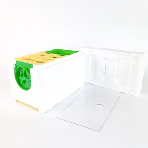 Chinabees EPS Bee Hive cho bán Mini bọt Polystyrene NUC hộp nữ hoàng chăn nuôi Kit