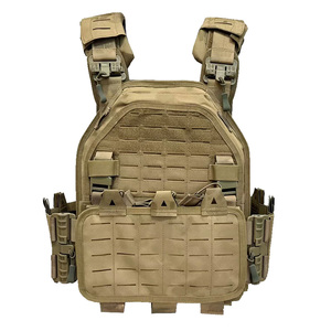 Gilet lesté en tissu composite réglable style MOLLE pour l'entraînement physique - Product Image 4
