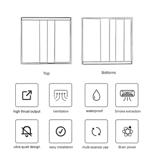 Thiết kế hiện đại 24V hợp kim nhôm trượt cửa tự động dễ dàng mở với vít cài đặt cửa & phụ kiện cửa sổ - Product Image 5