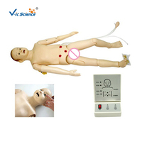 Simulateur de Soins Infirmiers CPR : Modèle d'Entraînement Haute Simulation pour Enfant de 5 Ans, Mannequin d'Enseignement Complet des Compétences Infirmières
