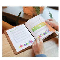 Porte-menu en cuir pour restaurant, classeur de menu en cuir, carnet de bar