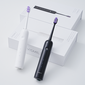 IVISMILE Dernière conception avec tête de vibration de balayage Deux brosses de rechange <span class=keywords><strong>Brosse</strong></span> <span class=keywords><strong>à</strong></span> dents électrique adaptée aux gencives - Product Image 3