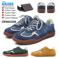 Chaussures d'entraînement allemandes vintage à semelle en caoutchouc respirante et antidérapante, baskets décontractées rétro unisexes, fournisseur de chaussures OEM ODM avec logo personnalisé
