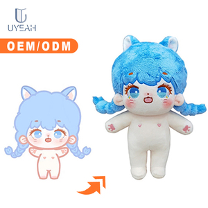 Peluche personnalisée 10cm 20cm, poupée star Kpop, jouet en peluche rembourré en coton PP, jouet doux unisexe tendance, cadeau créatif pour fille de la société <span class=keywords><strong>Laitu</strong></span> - Product Image 2