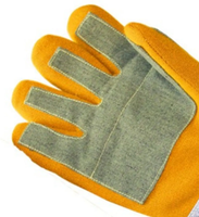 Gants Kevlar en mélange de fibres de carbone aramide résistants à la chaleur à haute température 1000 degrés Celsius résistants à la chaleur