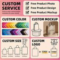 Sac en coton pliable personnalisé avec logo, motif dessin animé, coloré, pour fête, courses, plage, réutilisable, écologique, en gros