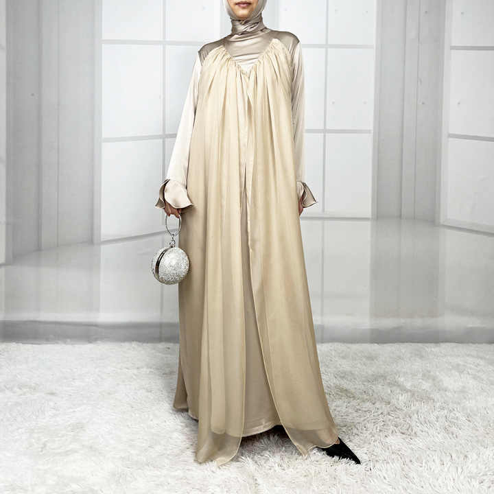 Mesh Dress Dubai Muslim Muslim Wear