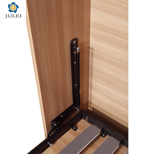 Cadre de <span class=keywords><strong>lit</strong></span> mural rétractable en métal avec <span class=keywords><strong>bureau</strong></span> Construction démontable Réduction du temps de nettoyage par couleur personnalisée - Product Image 4