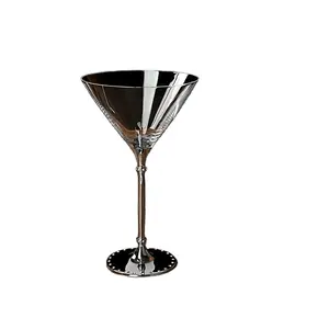 中国工厂鸡尾酒杯高档家用欧式水晶玻璃高脚杯马提尼香槟杯
