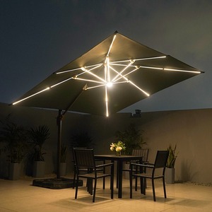 <span class=keywords><strong>Parasol</strong></span> Romain Extérieur Grande Taille PVC Aluminium Cour Soleil Stalle Intérieur <span class=keywords><strong>Parasol</strong></span> Lumière Jardin Terrasse Protecteur Solaire pour Villa - Product Image 3