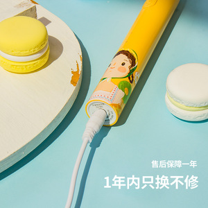 Brosse à dents électrique Lucky Girl, sonique, rechargeable par USB, design intelligent pour adultes, corps en plastique - Product Image 5