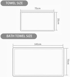 Luxury Hotel Designer Coral Fleece Adult Polyester Woven Solid Color <b>Bathroom</b> <b>Towel</b> <b>Set</b> - Product Image 4