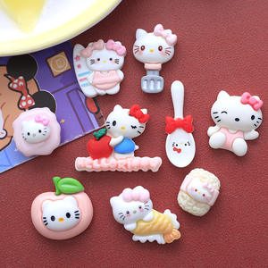 KT ชุดการ์ตูนเรซิ่นงานฝีมือเจลปิ่นปักผมกล่องโทรศัพท์รองเท้าดอกไม้หลุมเครื่องประดับตกแต่ง - Product Image 5