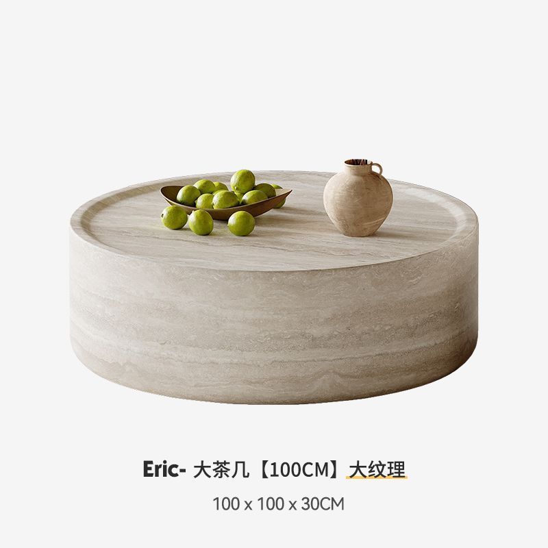โต๊ะกาแฟลายหินอ่อนสีขาวนวล [100*30ซม.]