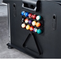 Table de jeux multifonctionnelle pliable STELLARWAY OEM 7 pieds 4-en-1 avec billard et tennis de table, modèle à succès pour le bureau