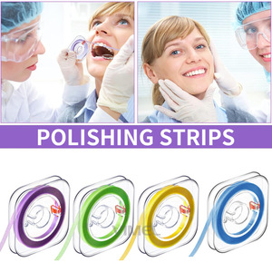 Wemeile Dental Polishing Strips 6M <b>Roll</b> Yellow Coarse Fine Grinding Tooth Gap Opening <b>Tools</b> For Adult Oral Care - Product Image 4