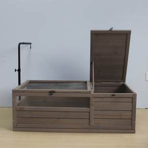 <strong>Tortoise</strong> Habitat Turtle Enclosure Wooden <strong>Tortoise</strong> House Reptile <strong>Cage</strong> for Small Animals - Product Image 3