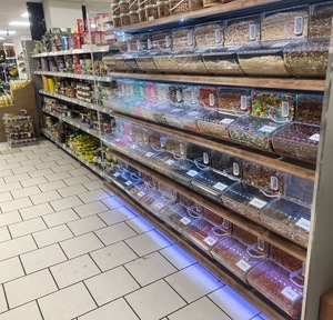 Grand bac à pelle pour aliments pour animaux, céréales, noix, produits biologiques – Bac à pelle pour supermarchés et magasins de détail - Product Image 3