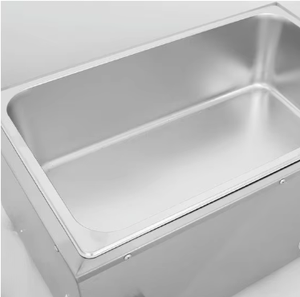 Serbatoio Elettrico per Zuppe in Acciaio Inox per Hotel e Ristoranti, Riscaldatore per Tre Zuppe, Formaggio e Cioccolato - Product Image 6