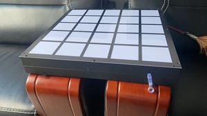 Nuevo LED avión Cuadrado mágico Digital <span class=keywords><strong>Video</strong></span> cortina pared pantalla luz Premium focos para Night Club Hotel & Disco - Product Image 3