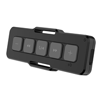 Télécommande pour téléphone portable, bluetooth 5.0, boutons simples, multifonction, lecture de musique, commande d'appel, compatible avec Android/Apple