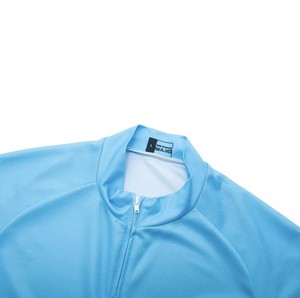 Maillot de Ciclismo de Manga Corta en Color Sólido, Múltiples Colores, Transpirable, de Secado Rápido, con Bolsillos Traseros para Ciclismo al Aire Libre - Product Image 5