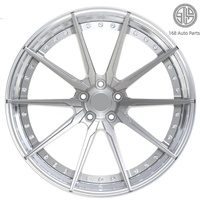168 jantes en alliage d'aluminium forgé sur mesure en 2 pièces, 17, 18, 19, 20 pouces, 5x112, 5x120, 5x114.3, pour Cadillac