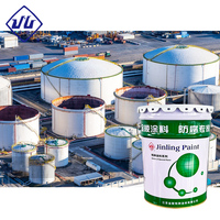 Peinture ignifuge intumescente pour les installations pétrolières et gazières, l'ingénierie offshore et les structures en acier