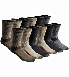 3 Pairs/Bag Men's Women's Fall/Winter Standard Regular Breathable Seamless Warm Solid No Show <b>Wool</b>/Nylon Body <b>Socks</b> Sehe - Product Image 1