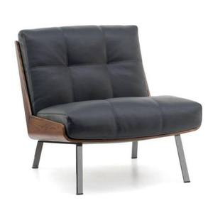 Sillón Nórdico <span class=keywords><strong>de</strong></span> Diseño, Sofá Ejecutivo con Relleno <span class=keywords><strong>de</strong></span> Plumón <span class=keywords><strong>de</strong></span> Ganso y Cuero <span class=keywords><strong>de</strong></span> Microfibra para Oficina, Hotel, Villa o Proyectos <span class=keywords><strong>de</strong></span> Lujo - Product Image 5