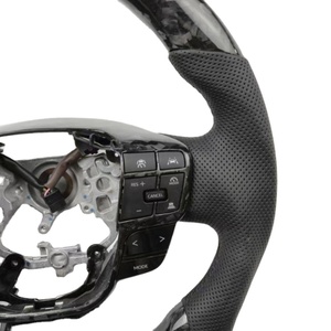 Volant en cuir fibre de carbone pour modèles <span class=keywords><strong>BMW</strong></span> G20 G38 128 240 320 525 530 540 640 <span class=keywords><strong>730</strong></span> 740 SUPRA - Product Image 5