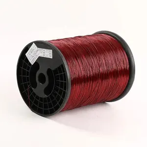 polyesterimide enameled aluminum wire with double layer