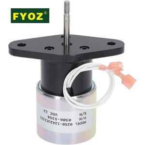 Válvula Solenoide de Cierre, Actuador de 12V, Válvula Solenoide de Apagado, para Válvulas de Control 0306535882501502 12VDC, 12V <span class=keywords><strong>Re</strong></span> - Product Image 1