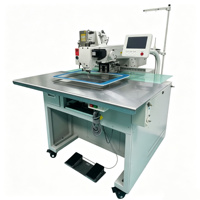 Machine à coudre programmable automatique de haute qualité pour sacs à main en cuir de luxe à aiguille rotative