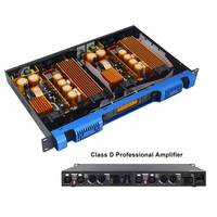 Amplificateur de puissance audio 2 canaux 600W, classe D, système de son numérique pour église, salle de réunion et théâtre