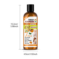 Huile essentielle de massage corporel au curcuma SUMAX 200 ml 7 jours