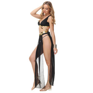 Disfraz de Halloween de Diosa Griega Antigua, Estilo Victoriano, Disfraz de Princesa Cleopatra Egipcia Romana, Vestido de Danza del Vientre Árabe - Product Image 4