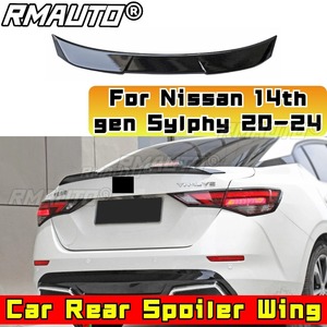Alerón Trasero de Fibra de Carbono para Nissan Sylphy 14ª Generación 2020-2024, Accesorios para Automóviles - Product Image 4