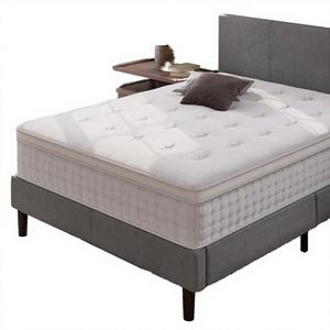 Colchón Híbrido Euro Top King Size Comprimido al Vacío con Capa de Espuma Confortable, ODM/OEM, Colchón de Espuma Viscoelástica Transpirable y Fresco - Product Image 1