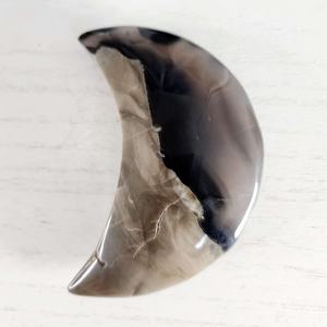 Hot Selling Polished Natural Valcano Agate Healing <b>Crystal</b> Crafts Star Moon Decoration for Meditation for Spiritual Practice - Product Image 5