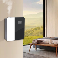 Nébuliseur ultrasonique portable, design en métal, diffuseur d'huiles essentielles, anti-fuite d'eau, aromathérapie pour la maison