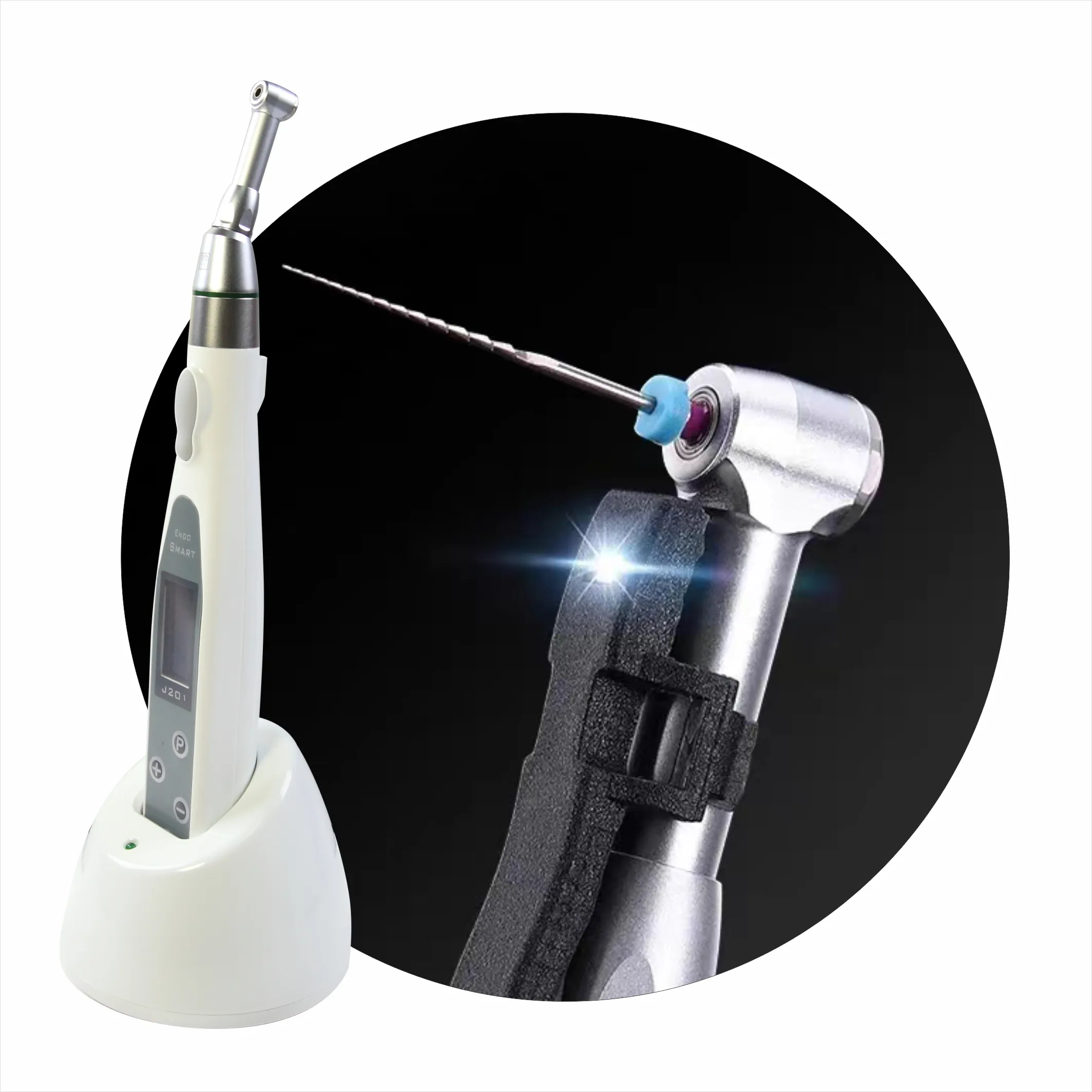 Mesin portable, motor genggam listrik dental, lampu led penyembuhan gigi
