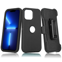 Étui de téléphone robuste antichoc à 3 couches avec clip pour Samsung S25 26 Ultra A57 5G 18 Pro Max, coques personnalisées pour mobiles