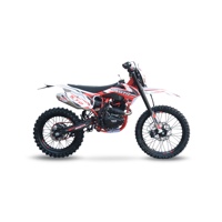 Moto tout-terrain professionnelle KT2 PR300 Enduro rouge, refroidie par air, pour adultes, course de motocross, moto de trail