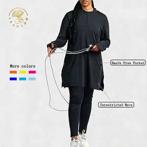 Abaya musulmane élégante et respirante, tenue de sport islamique traditionnelle, vêtements modestes – Nouveauté en promotion pour usine de production - Product Image 1
