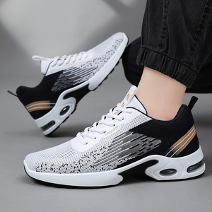 Sneakers basses unisexes rouges et blanches, à lacets, style tennis, amorties, antidérapantes, streetwear - Product Image 3