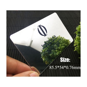 Kích Thước Tiêu Chuẩn 13.56 Tùy Chỉnh In Ấn Nhựa Gương Vàng Lá Bạc Tín Dụng Thẻ VIP - Product Image 3